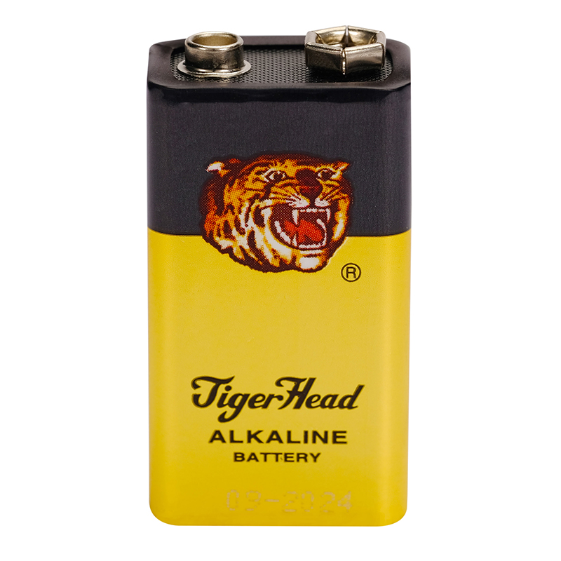 Tiger Head 9v Alkaline Battery Tiger Head Battery